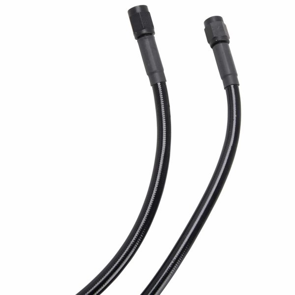 Universal Braided Stainless Brake Line - 47  - Ebony For Sale - Image 4