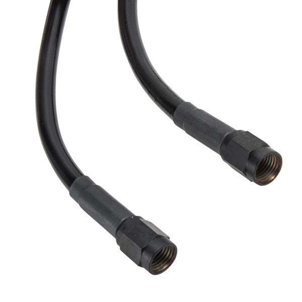 Universal Braided Stainless Brake Line - 47  - Ebony For Sale - Image 5